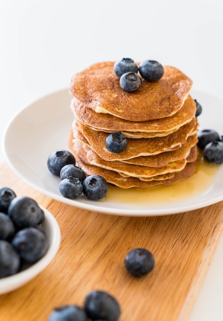 Tortitas con arándano