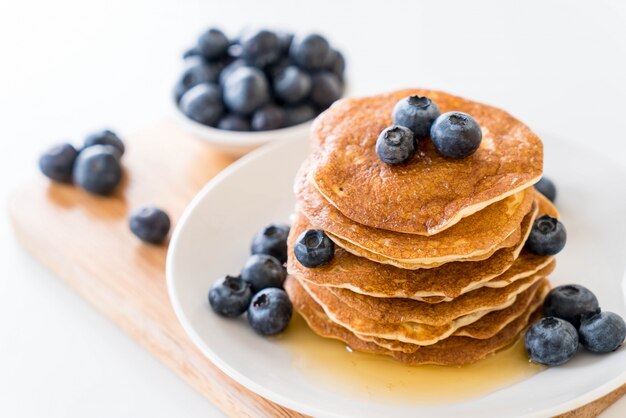 Tortitas con arándano