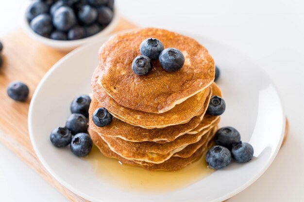 Tortitas con arándano