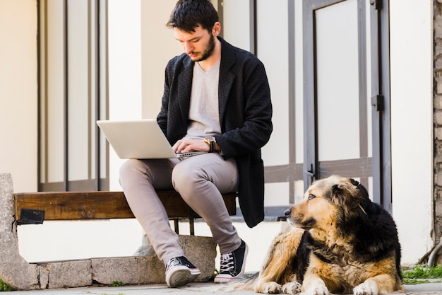 Trabajando al aire libre