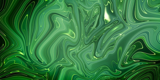 Foto gratuita transparente verde creatividad arte moderno los colores de tinta son increíblemente brillantes, luminosos, translúcidos, fluyen libremente y se secan rápidamente patrón natural de lujo obra de arte abstracta estilo moderno