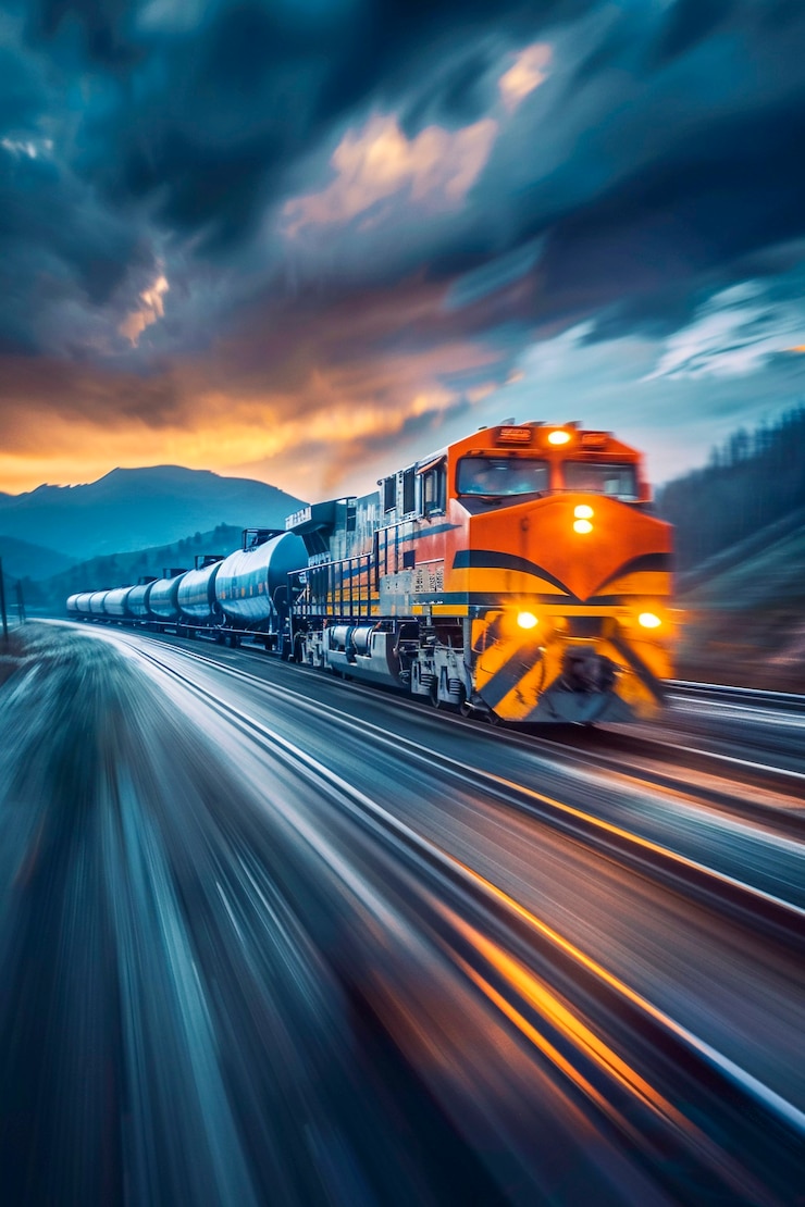 Foto gratuito transporte y logística de los productos