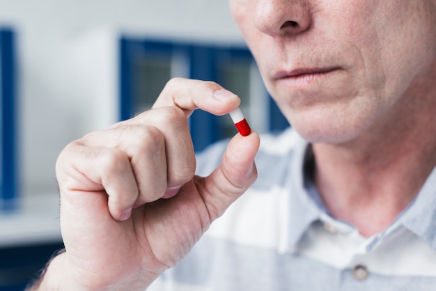 Tratamiento médico con pastillas