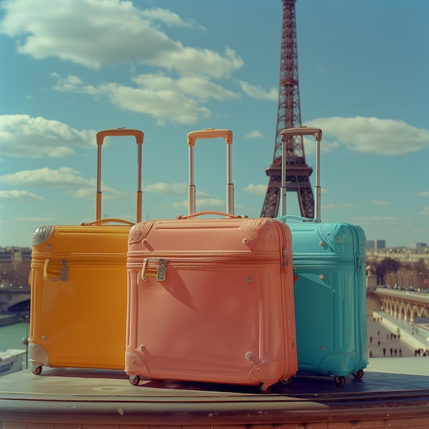 Foto gratuita travel scene with pastel colors and dreamy atmosphere