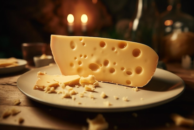 Un trozo de queso
