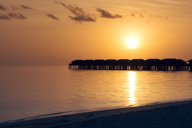 Foto gratuita turquesa del mar del océano bora hermosa