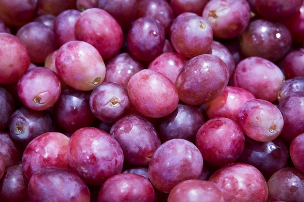 uvas rojas