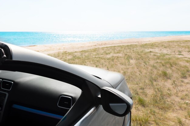 Vacaciones de viaje en coche de verano