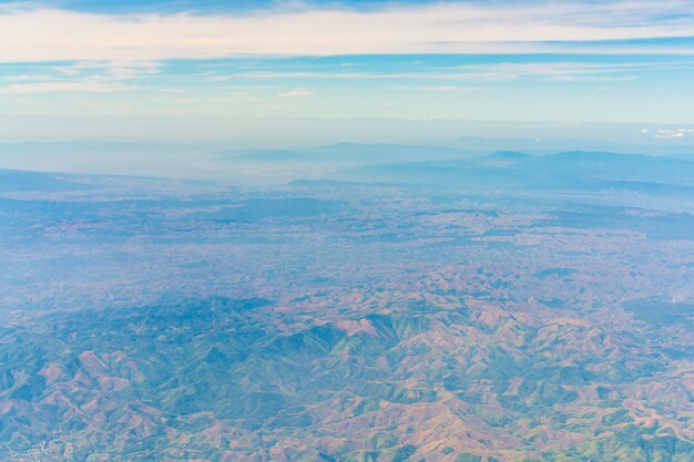 valle superior de roca por encima escénico