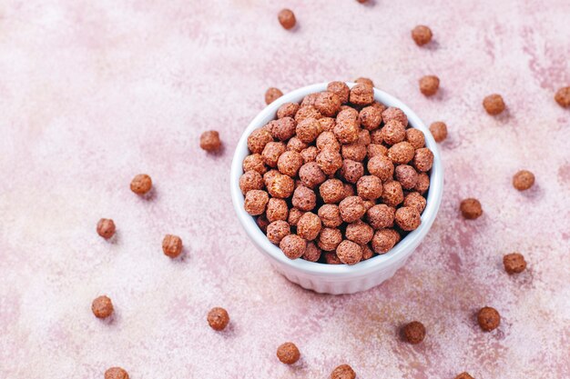 Varios cereales para el desayuno