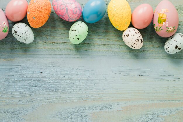 Varios huevos de Pascua