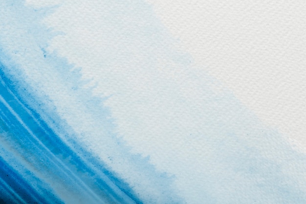 Vector de trazo de pincel de color de agua azul