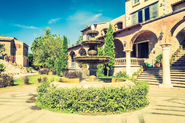 Venecia casa italiana colorido estrecha