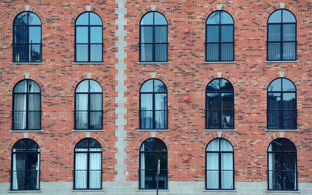 Ventana en la calle en Montreal, Canadá