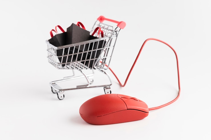 Foto gratuito las ventas de compras del lunes cibernético