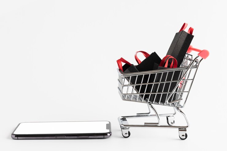 Foto gratuito las ventas de compras del lunes cibernético