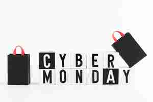 Foto gratuita ventas de cyber monday shopping