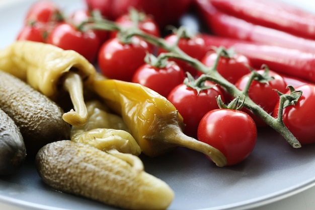 Verduras para barbacoa