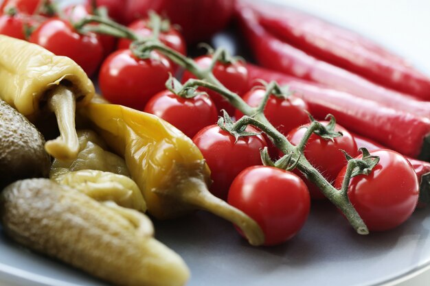 Verduras para barbacoa