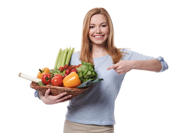Las verduras frescas son fundamentales para un estilo de vida saludable