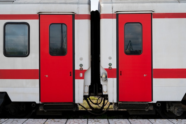 Foto gratuita viajar en tren estilo de vida