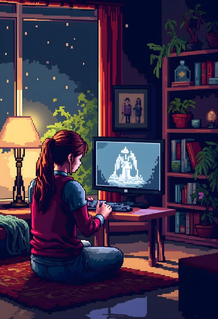 Foto gratuito vida doméstica ilustrada