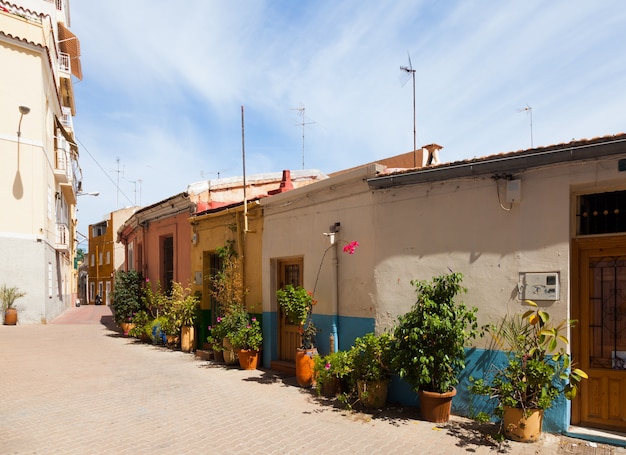 vieja ciudad europea. Alicante, España