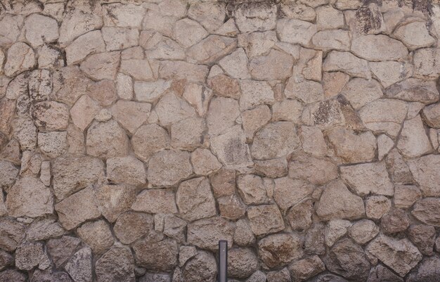 Vieja textura de la pared de piedra