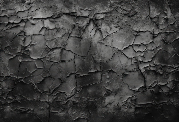 Viejo fondo de hormigón negro textura grunge papel pintado oscuro pizarra pizarra muro de hormigón ai g