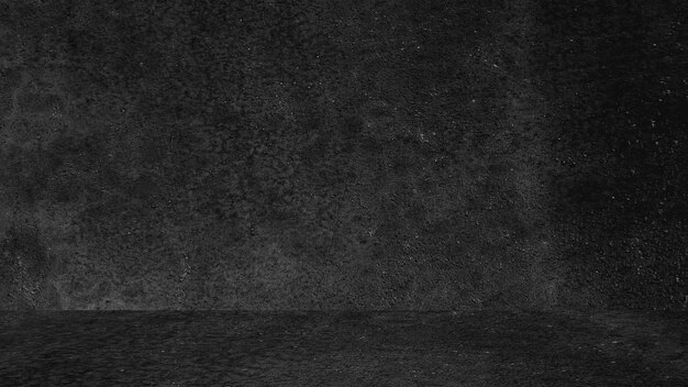 Viejo fondo negro. Textura grunge. Papel tapiz oscuro. Pizarra Pizarra De Hormigón.