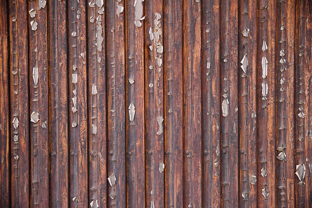 Un viejo fondo de pared de madera rústica