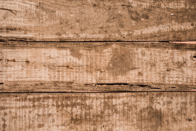 Un viejo fondo de tablón de madera