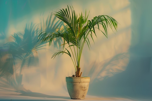 Foto gratuita view of palm tree species with green foliage