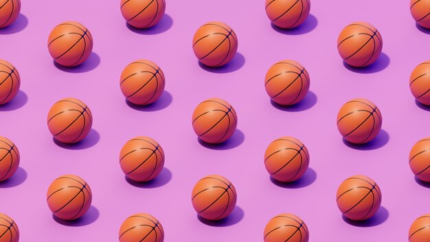 Visión en 3D de los elementos esenciales del baloncesto