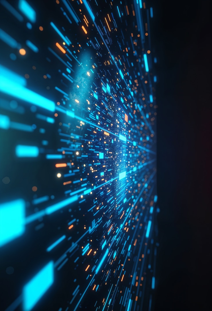 Foto gratuito visiones futuras concepto de negocio y tecnología
