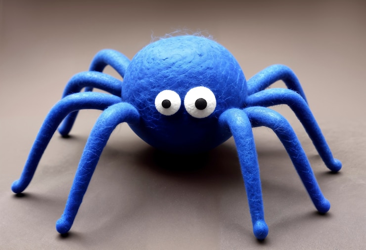 Foto gratuito vista en 3d de la araña