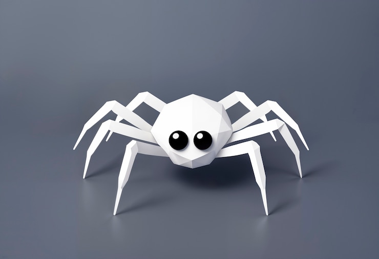 Foto gratuito vista en 3d de la araña