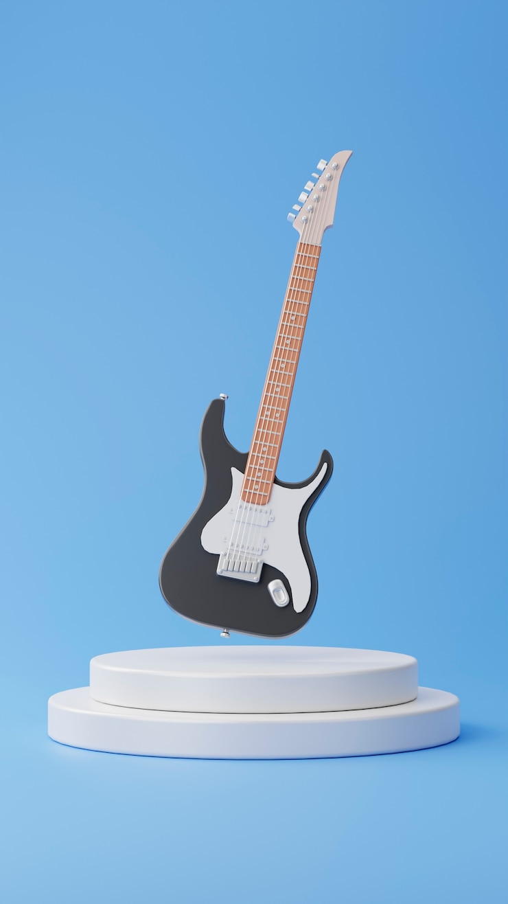 Foto gratuito vista 3d del instrumento musical