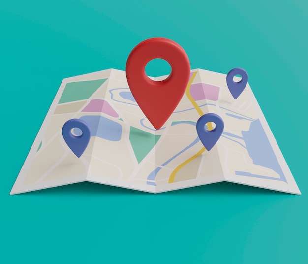 vista 3d del mapa