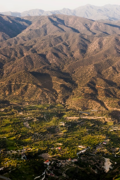 Vista aérea de la zona residencial