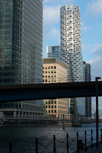 Vista de la arquitectura en la ciudad de Londres