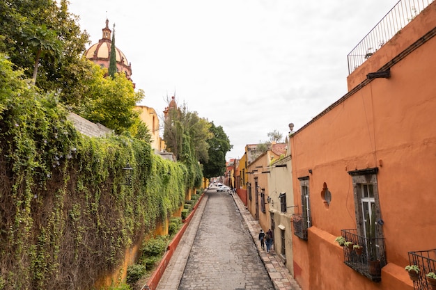 Vista de la arquitectura y cultura mexicana
