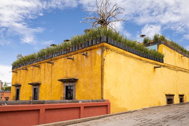 Vista de la arquitectura y cultura mexicana