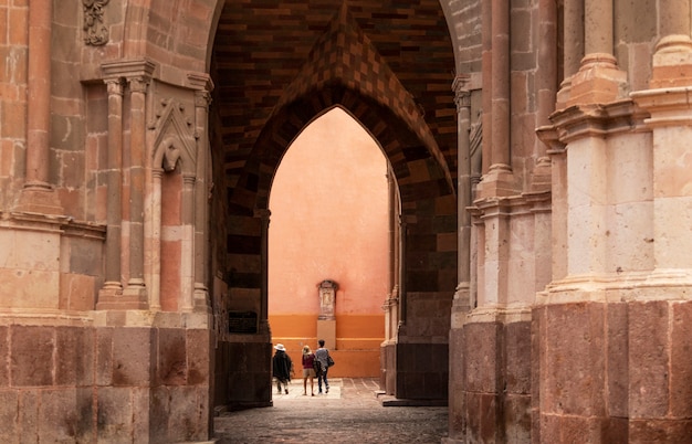 Vista de la arquitectura y cultura mexicana