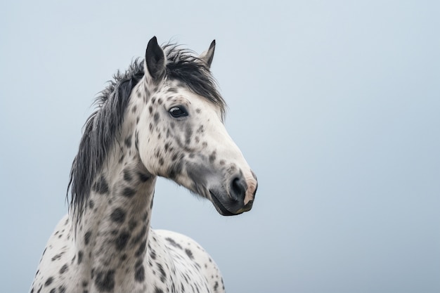 Foto gratuita vista del caballo salvaje