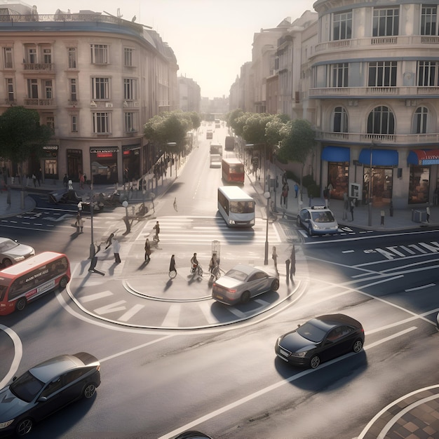 Foto gratuita vista de la calle de parís parís es la capital y la ciudad más poblada de francia