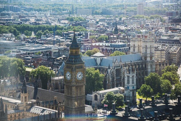 Vista de la ciudad de Londres