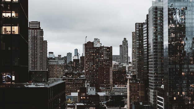Vista de la ciudad de Nueva York, EE.