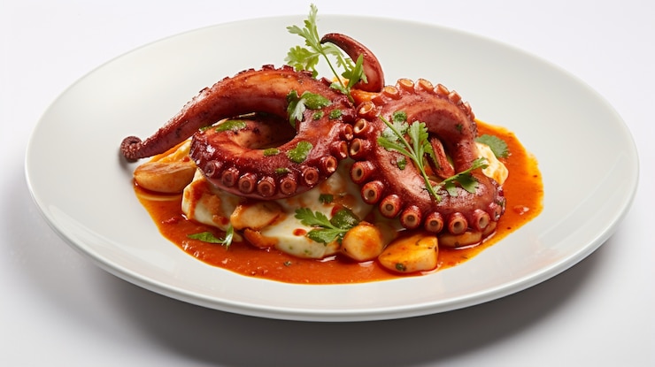 Foto gratuito vista de un delicioso plato de comida