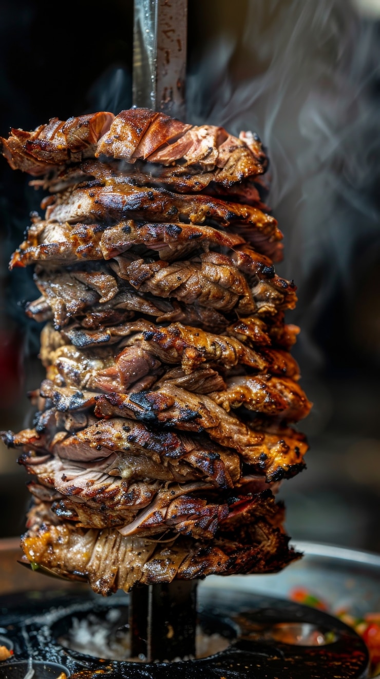 Foto gratuito vista del delicioso plato de shawarma